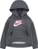 Nike Kids Club Fleece High Low Sweatshirt Grijs 5-6 Years
