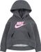 Nike Kids Club Fleece High Low Sweatshirt Grijs 5-6 Years