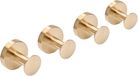 Goodivery Wandhaken Set van 4 - Goud - Metaal