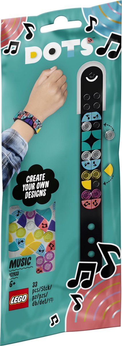 lego DOTS Muziek Armband - 41933