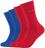 Camano Sokken Dames sokken Heren sokken Zakelijke sokken Multipack, herensokken damessokken 4-pack Multipack sokkenpakket, comfortabele boord zonder elastische druk Draagcomfort comfortabel, verstevigde hiel en teen, duurzaam, zacht.