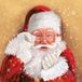 Ambiente Kerst thema servetten - 20x - met kerstman - 33 x 33 cm - Papieren kerstservetten - Papieren wegwerpservetten 3-laags