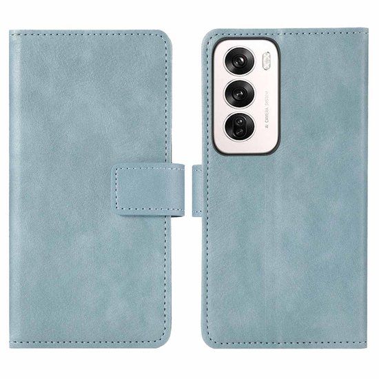 imoshion Luxe Bookcase voor de Oppo Reno 12 Pro - Lichtblauw