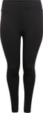 Urban Classics High Waist Dames Legging - Zwart - 4XL