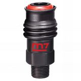 M7 - Conector rápido met Seguridad 3/8" Macho verzorging voor mens en gezondheid
