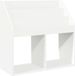 vidaXL Étagère à livres pour enfants Blanc Panneaux de particules 72,5 x 29,5 x 69 cm