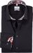 OLYMP Level 5 body fit chemise - structure - noir - Repassage facile - Tour de cou: 39