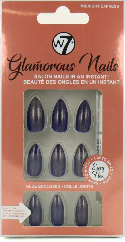 W7 Glamorous Nails - Midnight Express