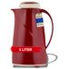 Helios Wave S + kunststof thermoskan draaisluiting rood 1,0 l vaatwasmachinebestendig