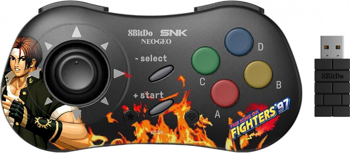 8BitDo x SNK Neo Geo Wireless Controller - Kyo Kusanagi