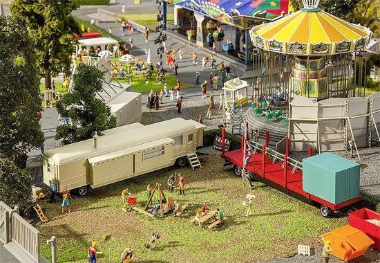 Faller Kermiswagen-set I - H0 - Modelbouwset