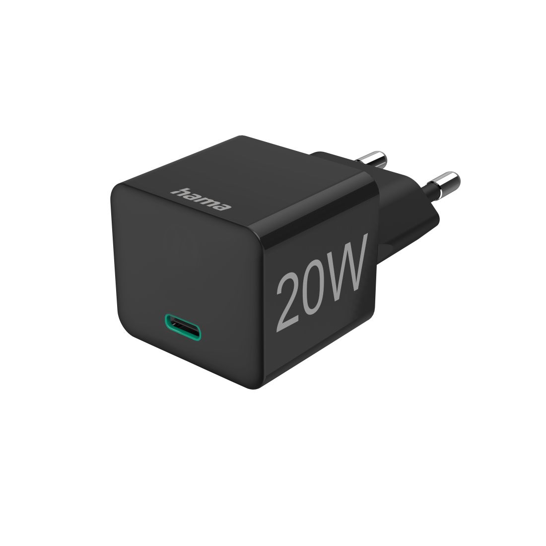 Hama USB-C Snellader - 20W - Quick Charge 3.0 - Zwart