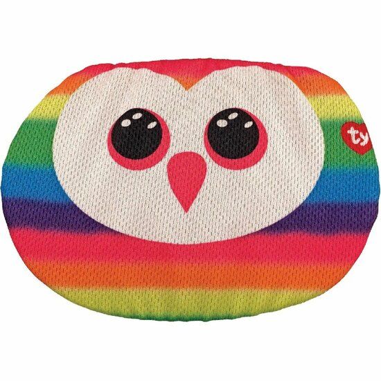 TY Washable Kids Face Mask Owl Owen Adjustable 3+