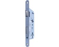 Mauer Serrure coupe-feu - arrondi - 20 x 235 mm - acier zingué - axe 65 mm - PC 72 - DIN droite
