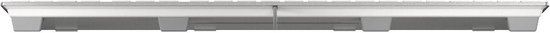 Cherry KC 6000 SLIM FOR MAC Toetsenbord USB QWERTZ Duits Zilver