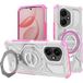 Techsuit Carbon Shield PRO Honor 400 Pink Transparent