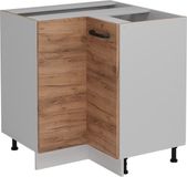 Vicco R-Line Hoekkast – 75.6 cm WB Antraciet Krachtige eik goud