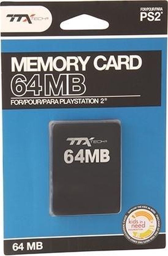 TTX Tech Memory Card 64 MB for PlayStation 2 (TTX Tech)