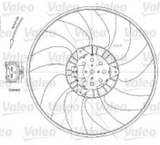 Valeo 696028 ventilator, motorkoeling