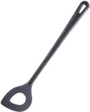 Westmark spitsgatlepel/kooklepel, hittebestendig tot 270°C, lengte: 30 cm, Gentle Plus, zwart