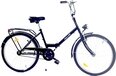 Viking Choice Dallas Vouwfiets - 24 inch - Zwart - Unisex