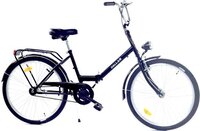 Viking Choice Dallas Vouwfiets - 24 inch - Zwart - Unisex