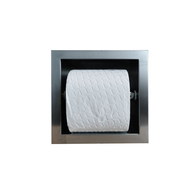 Badkamerplanet Inbouw WC Rolhouder RVS