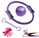 Ensemble de Pilates 8 pièces, incluant un ballon de yoga et des bandes de résistance, pour un usage domestique