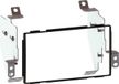 ACV Nissan 2-DIN Paneel Zwart geschikt voor Nissan Note (E11) 2006-2013