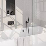 Brauer Gunmetal Carving Thermostatische Inbouw Badkraan