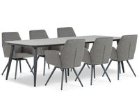 Lifestyle Garden Furniture Lifestyle Lifestyle Andorra/Vienna 240 cm dining tuinset 7-delig