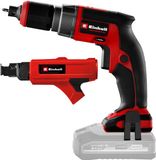Einhell Professional Accu Gipsplaat Schroevendraaier TP-DY 18 Li Solo - Power X-Change - 18 V/Li-ion - 5000 t/min - Diepteaanslag - Continue werking - Incl. magazijn en koffer E-Box S35 - Excl. accu en lader
