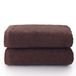 Fijalo Soft - Top Towel Plus - grote badhanddoeken - 2 handdoeken of wastafels, 50 x 100 cm, 100% katoen, bruin