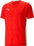 Puma Team Cup Shirt Korte Mouw Heren - Rood | Maat: L