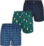 Happy Shorts Boxershorts Heren Kerst 3-Pack