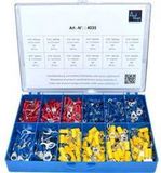 Vogt Verbindungstechnik 4035 Assortiment ringkabelschoenen 0.50 mm² - 6 mm² Rood, Blauw, Geel 505 stuk(s)