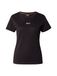 BOSS pour femme. 50554696 T-shirt slim en coton avec logo brodé noir (L), Casuel, Manche courte