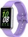 Strap-it bracelet en silicone avec boucle - adapté pour Samsung Galaxy Fit 3 (lila)