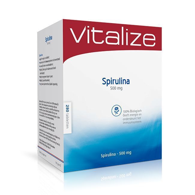 Vitalize Vitalize Spirulina 500mg Tabletten 280st