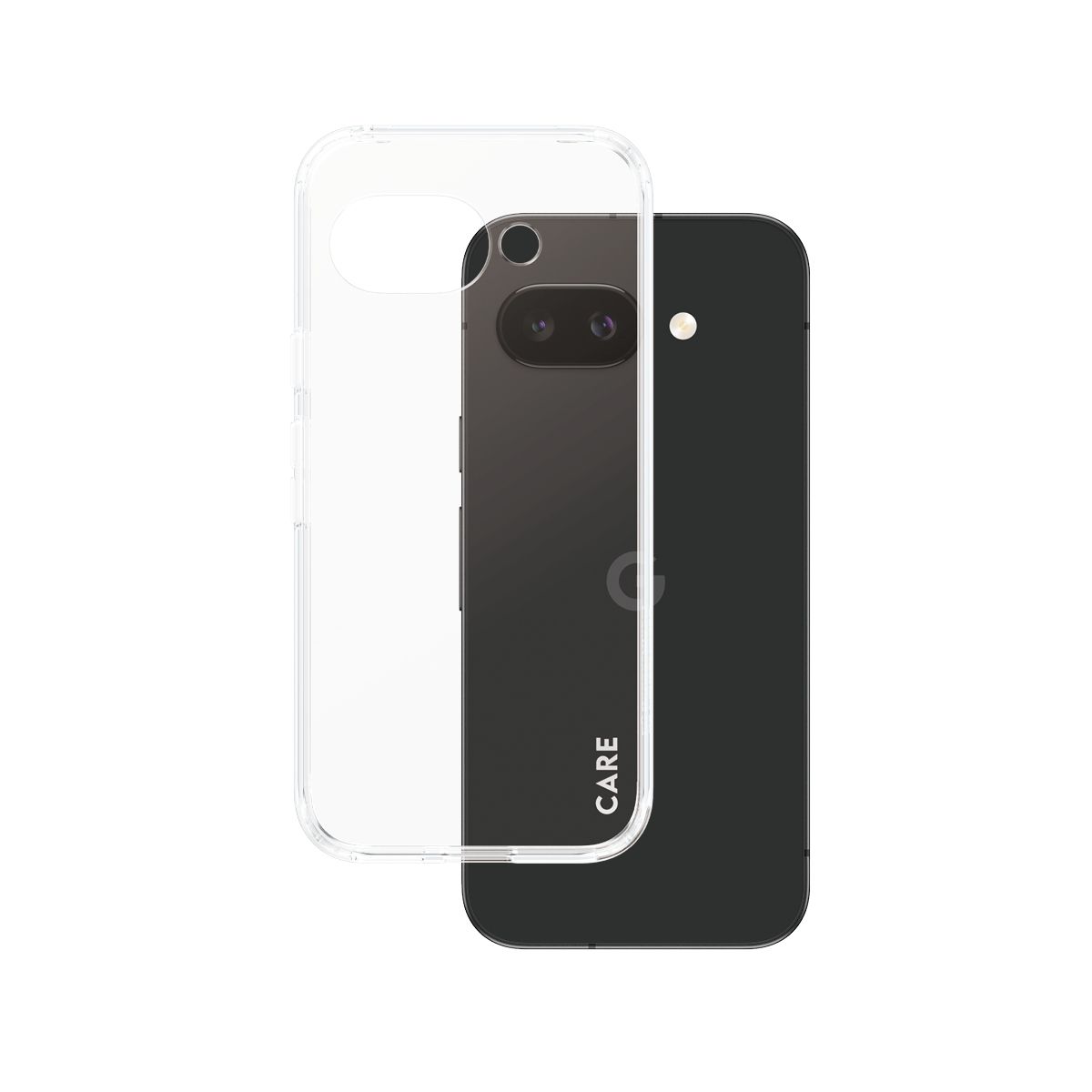 PanzerGlass CARE by PanzerGlass Urban Combat Case geschikt voor MagSafe voor de Google Pixel 9A - Transparant