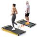 Walking Pad tapis roulant - Modèle 520A-A - 2-en-1 avec massage des pieds - Angle d'inclinaison réglable - Moteur de 2,5 cv - 0,6–4 km/h - Pliable - Capacité de charge : 150 kg