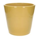 Pot de fleur, céramique, jaune, Ø 25 cm