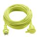 Masterplug Verlengkabel 40 m, IP44 kabel met tuin, verlengkabel bouwplaats, 16 A bij 3000 W, groene kabel 3G1,5 mm²
