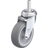 Blickle LRA-TPA 75G-GS10 Zwenkwiel Wieldiameter: 75 mm Draagvermogen (max.): 75 kg 1 stuk(s)