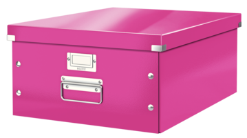 Leitz Click & Store grote doos - roze