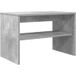 Meuble TV gris béton 60 x 35 x 40 cm bois d'ingénierie
