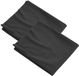 TRANKIELO® – Tissu d'enceinte de qualité – Jeu de 2 pièces – Tissu de grille de protection pour enceinte – Noir – 1,7 m x 0,5 m