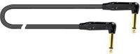 QUIK LOK JUST 2JR-1 instrumentenkabel 1 m jack plug mono 6,3 mm hoek 90°