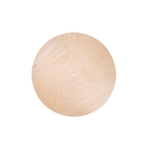 RAYHER Houten plaat rond, FSC Mix Credit, 25 cm ø, natuur, gat ø 7,6 mm, dikte 6 mm, doos 1 stuk