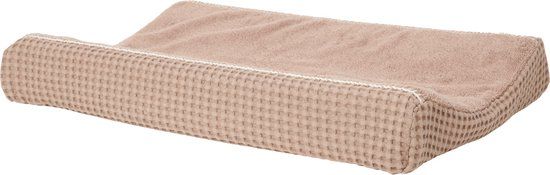 Koeka Amsterdam Aankleedkussenhoes - Wafel - Caffe - 45x73 cm